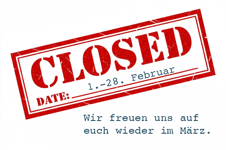 Kunstgalerie Monsterkabinett geschlossen im Februar 2026